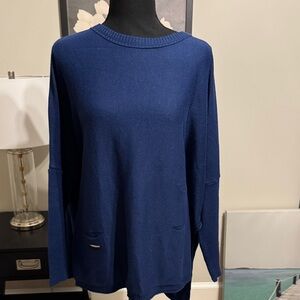 Mersea Women's Catalina Blue Sweater